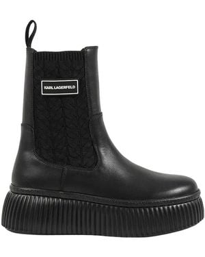 KARL LAGERFELD Chelsea Boots - Black