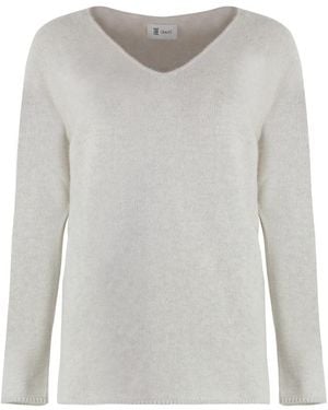 THE (Alphabet) Cashmere Knitwear - Grey
