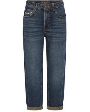 Mos Mosh Loose-Fit Jeans - Azul