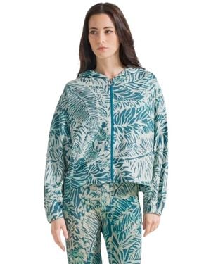 Deha Blauer Bio-Baumwollpullover
