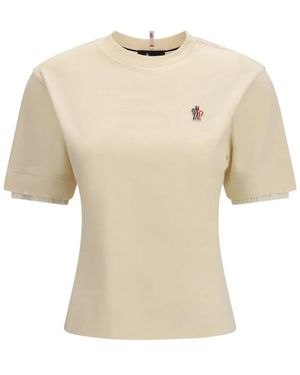 Moncler Grenoble Katoenen Sportkleding - Naturel