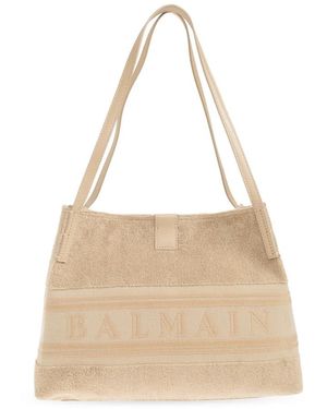 Balmain Tote Bags - Neutro