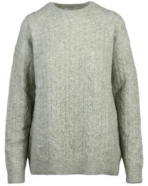Ballantyne Round-Neck Knitwear - Gris
