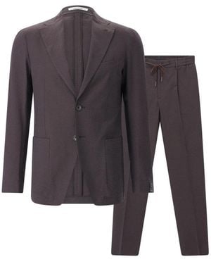 Tagliatore Single Breasted Suits - Gris