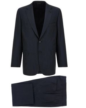 Brioni Single Breasted Suits - Azul