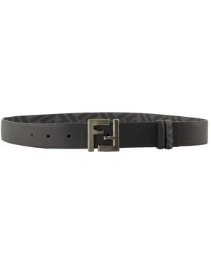 Fendi Ff Squared Gürtel - Schwarz