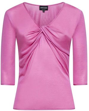 Giorgio Armani Elegante hemden kollektion - Pink