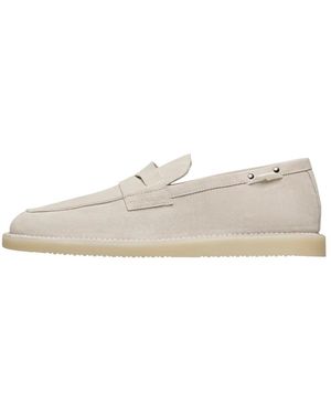 Voile Blanche Loafers - White