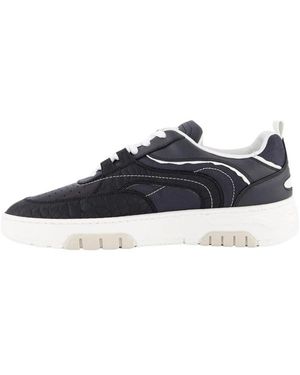 STREIM Schoenen ,Zwart ,Leer Primo Basket Croc - Blauw