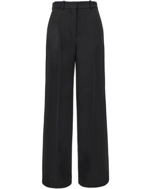 Lanvin Wide Trousers - Black
