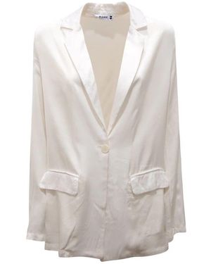 Please Viskosejacke Made - Grau