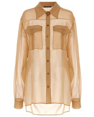 Alberta Ferretti Hemden - Naturel