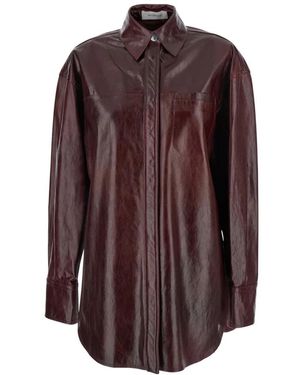 Sportmax Leather Jackets - Bruin