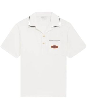 Drole de Monsieur Polo Shirts - White