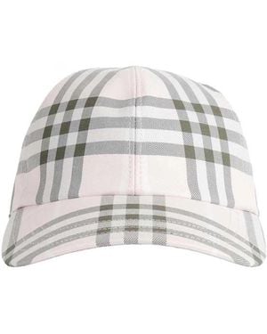 Burberry Caps - Blanc