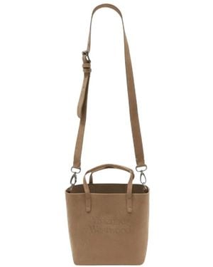 Vivienne Westwood Studio Small Shopper - Naturel