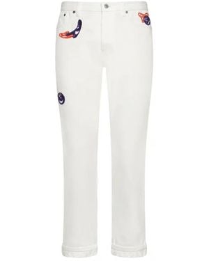 Dior Slim-Fit Jeans - White