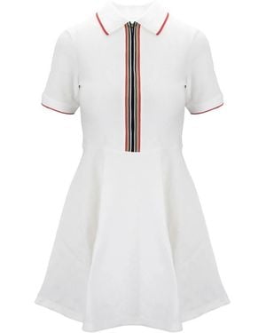 Burberry Short Dresses - Bianco
