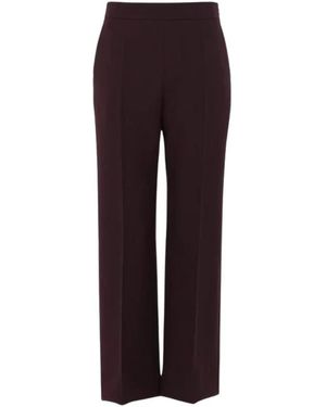 Chloé Broek Met Persplooi - Paars