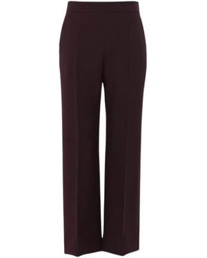 Chloé Cropped Trousers - Purple