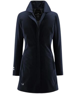 UBR Jassen ,Blauw ,Leer Tailored Parka