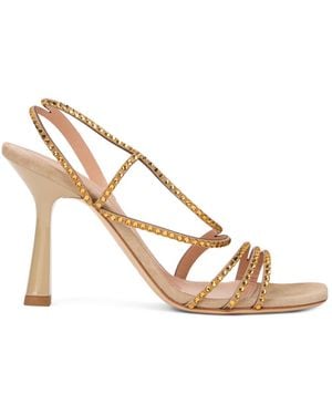 Alberta Ferretti High Heel Sandals - Metallic