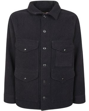 Filson Giacca da campo blu navy stile cruiser lana