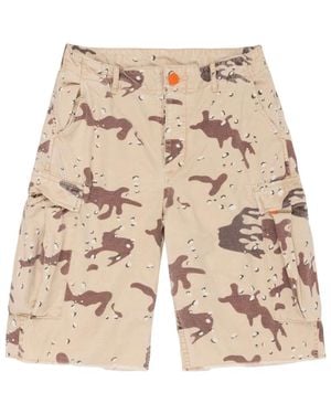 HELLSTAR Custom Cargo Shorts - Natur