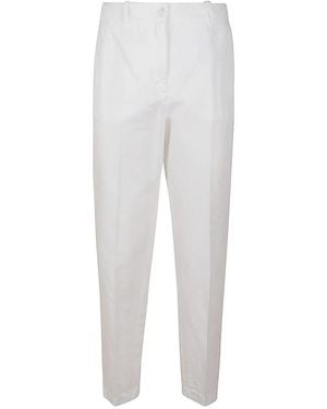 Incotex Straight Trousers - White