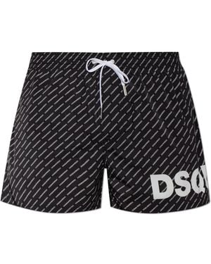 DSquared² Badmode ,Zwart ,Swimwear