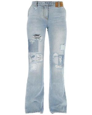 Palm Angels Bootcut Jeans - Blue