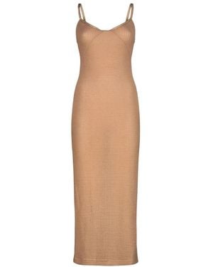 Miss Bikini Knitted Dresses - Brown