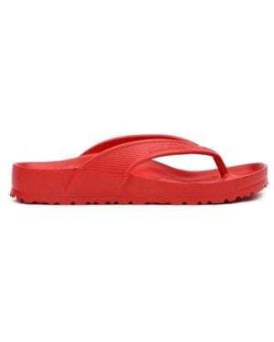 Birkenstock Flip Flops - Rojo