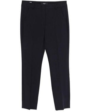 Weekend by Maxmara Slim-Fit Trousers - Black