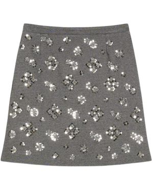 Weekend by Maxmara Short Skirts - Gris
