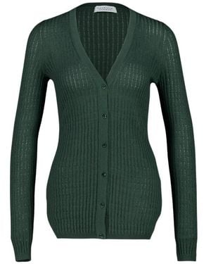 Gabriela Hearst Emma Pointelle Cardigan - Grün