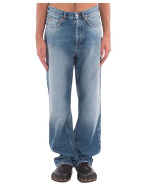 Magliano Flattone Signature Loose Jeans - Blauw