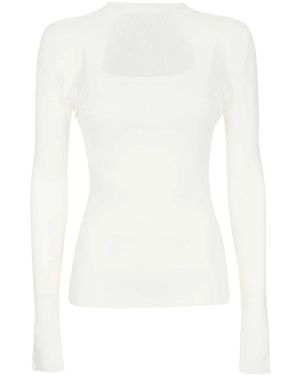 Dondup Long Sleeve T-Shirts - White