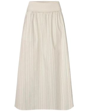 Samsøe & Samsøe Midi Skirts - White