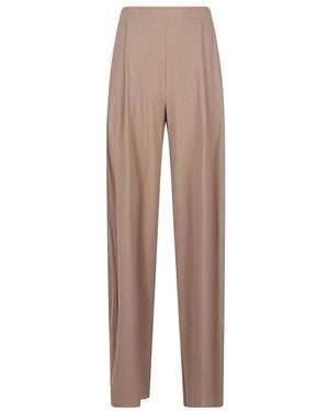 Amazuìn Wide Trousers - Neutro