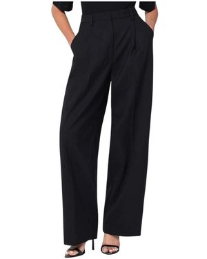 Thelatest Wide Trousers - Black