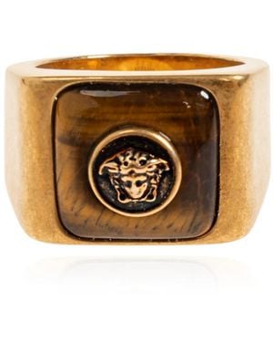 Versace Aura Ring - Mettallic