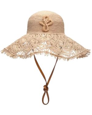 Ruslan Baginskiy Tassen ,Leer The Hat Bag - Naturel