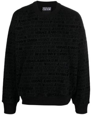 Versace Jeans Couture Sweatshirts - Black