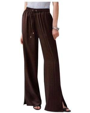 Liu Jo Wide Trousers - Brown