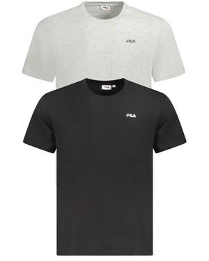 Fila T-Shirts - Black