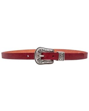 Golden Goose Belts - Red
