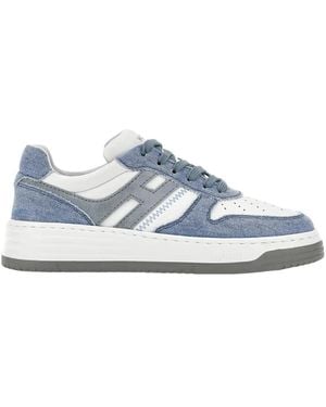 Hogan Trainers H630, Sky - Blue