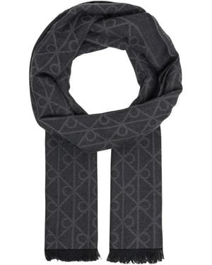 Calvin Klein Winter Scarves - Nero