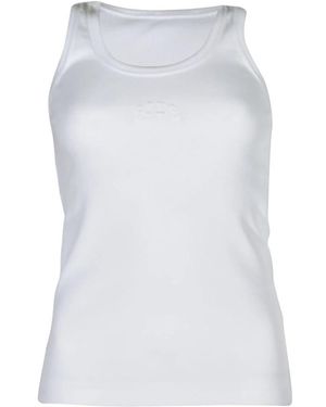 Gcds Sleeveless Tops - Blanco